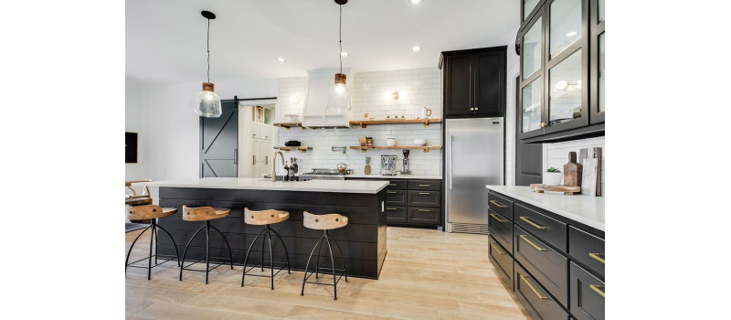Black Kitchen Cabinet: How to Make Moody Shades Work in Your Kitchen?